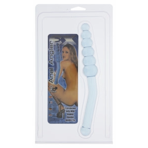 Dildo Anal Angler Clear Albastru
