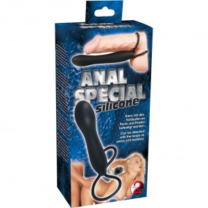 Dildo Anal Special Silicone Negru