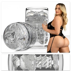 Fleshlight Quickshot Mia Malkova Compact 11 cm Transparent pe Vibreaza.ro
