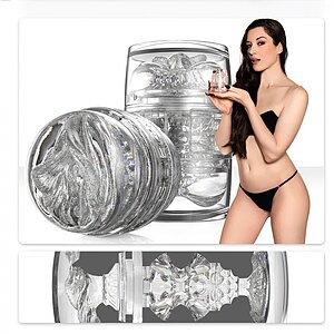 Fleshlight Quickshot Stoya Transparent pe Vibreaza.ro