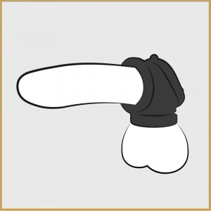 Inel Penis Pipe Tare Ca Piatră Negru