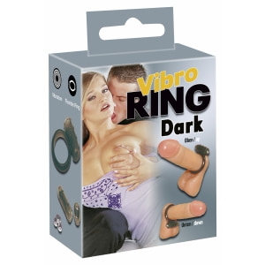 Inel Vibrator Vibro Ring Dark pentru Erecție Mai Fermă