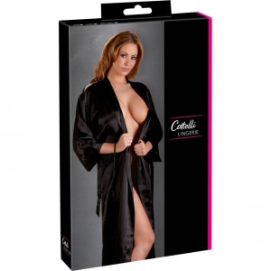 Kimono Cottelli Collection Negru S-M
