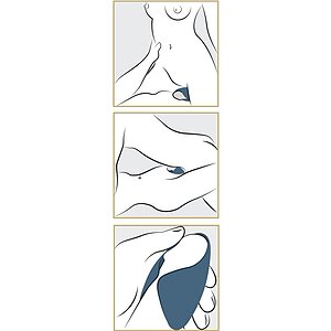 Masturbator Pulse III Duo Albastru