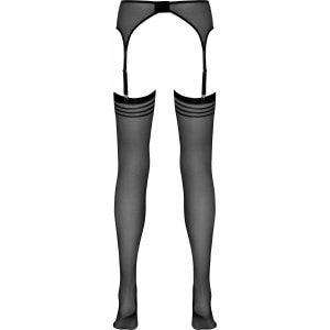 Portjartier Cu Dresuri No:Xqse Carolina Negru L-XL