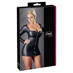 Rochie Cottelli Collection Sparkly Zip Negru Rochie Cottelli Collection Sparkly Zip Negru pe Vibreaza.ro