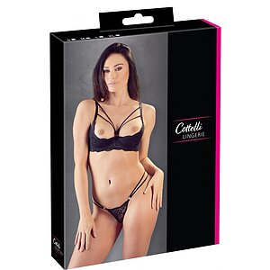 Set Cottelli Collection Leyla Negru pe Vibreaza.ro