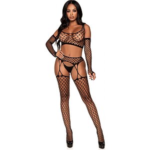 Set Leg Avenue Alanna Negru pe Vibreaza.ro