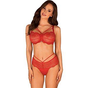 Set Obsessive Loventy Roșu pe Vibreaza.ro