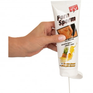 Sperma Falsă Ananas 250 ml, Gel Realist Lavabil