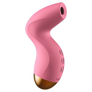 Pulse Pure SVAKOM Stimulator Clitoridian Reîncărcabil Roz pe Vibreaza.ro