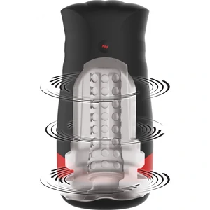 Quantum Cyclone Masturbator Negru Quantum Cyclone Masturbator Negru pe Vibreaza.ro