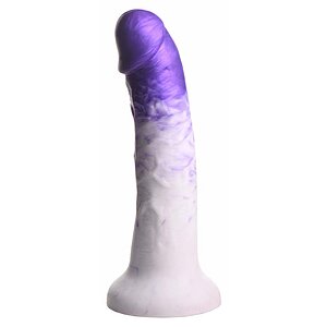 Real Swirl Realistic Silicone Dildo Mov pe Vibreaza.ro