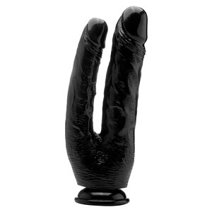 Realistic Double Penis Shots Negru pe Vibreaza.ro