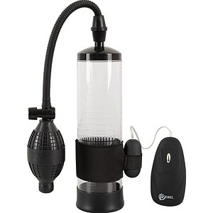 Rebel Set 7-în-1: Pompă Măsurabilă, 20 Moduri Vibrații Negru pe Vibreaza.ro