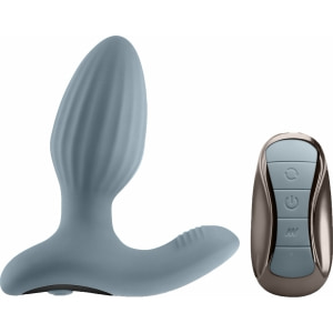 Renegade Summit Gray – Plug Anal Rotativ 3+9, Reîncărcabil Gri pe Vibreaza.ro