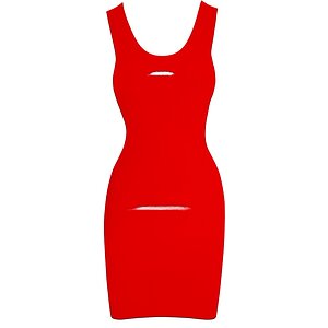 Rochie Late X Giselle Roșu pe Vibreaza.ro