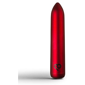 Rocks-Off - Rechargeable Bullet Vibrator - Poppy Red pe Vibreaza.ro