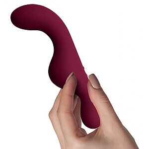Rocks-Off Ruby Glow Blush — 2 Motoare, USB Reîncărcabil Vişiniu