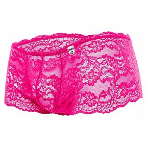 Rose Lace Boy Short Roz pe Vibreaza.ro