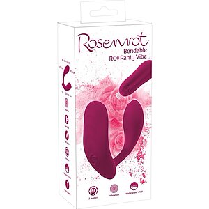 Rosenrot Panty Vibrator Roz 10 Moduri și 2 Motoare