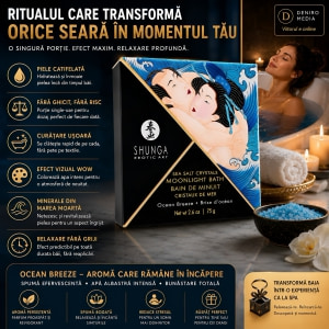Sare de Baie Shunga Crystal cu Aromă Oceanică 75g