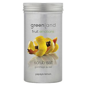 Sare exfoliantă, cu papaya și lămâie, Greenland, pe Vibreaza.ro