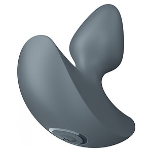 Satisfyer Absolute Beginners 1 — Plug Anal 12 Vibrații USB Gri