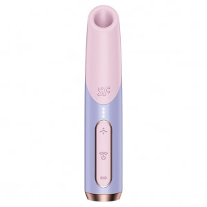 Satisfyer Bold Kiss Stimulator Clitoridian cu 30 de programe Mov pe Vibreaza.ro