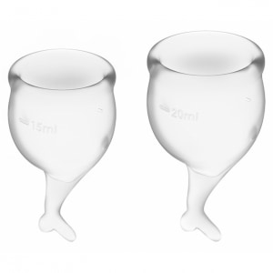Satisfyer Feel Secure Menstrual Cup Set pe Vibreaza.ro