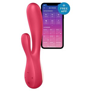 Satisfyer Mono Flex Rosu pe Vibreaza.ro