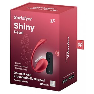 Satisfyer Shiny Petal Red Reîncărcabil 12 Moduri Roșu