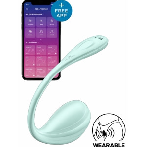 Satisfyer Smooth Petal Connect 12 Moduri App Control Verde pe Vibreaza.ro