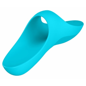 Satisfyer Teaser Finger Vibrator Blue Albastru pe Vibreaza.ro