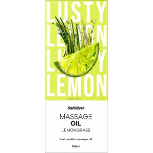 Satisfyer Ulei De Masaj Lemongrass — Revigorant pe Vibreaza.ro