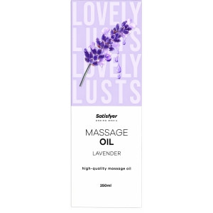 Satisfyer Ulei Masaj Lavandă — Relaxare Catifelată pe Vibreaza.ro