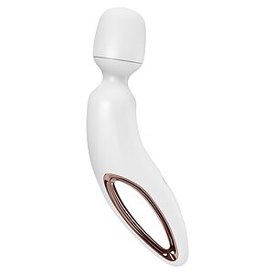 Satisfyer Wand-erland — 50 Programe, IPX7, Reîncărcabil Alb pe Vibreaza.ro
