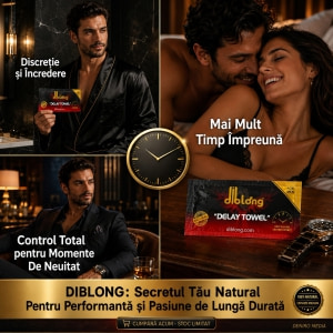 Șervețel Diblong pentru Control Ejaculare 1 buc
