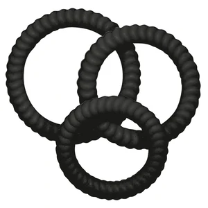 Set 3 Inele Love Negru Set 3 Inele Love Negru pe Vibreaza.ro