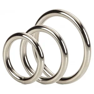 Set 3 Inele Penis Silver Ring Argintiu pe Vibreaza.ro