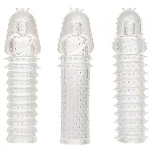 Set 3 Piese Prelungitoare Extension Transparent pe Vibreaza.ro