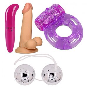 Set 4-în-1: Intensități și Plăcere Instantă pe Vibreaza.ro