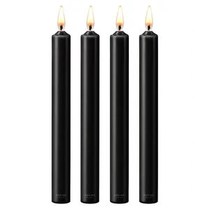 Set 4 Lumânări Negru Set 4 Lumânări Negru pe Vibreaza.ro