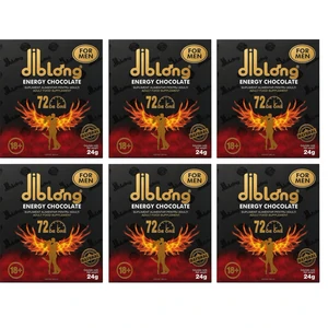 Set 6 x Ciocolată Afrodisiacă Pentru Bărbați Diblong 24g pe Vibreaza.ro