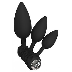 Set Anal Training Plugs Vibe Negru pe Vibreaza.ro