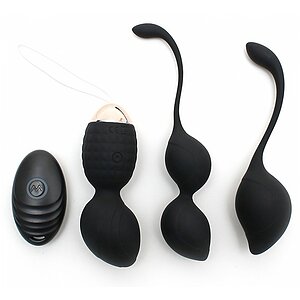 Set Bile Rimini Kegel Training Negru pe Vibreaza.ro