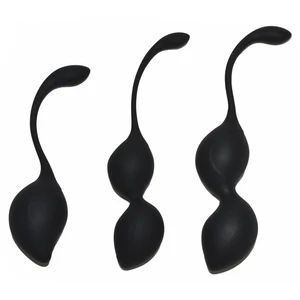 Set Bile Vaginale Geneva Kegel Negru Set Bile Vaginale Geneva Kegel Negru pe Vibreaza.ro