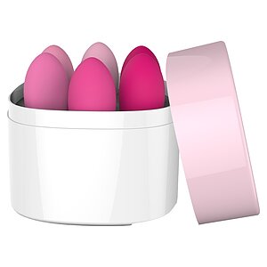 Set Bile Vaginale Tonifiere Mușchi Pelvieni Roz