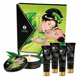 Set Cadou Geisha Secrets Green Tea pe Vibreaza.ro
