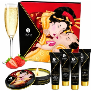 Set Cadou Geisha Secrets Strawberry pe Vibreaza.ro